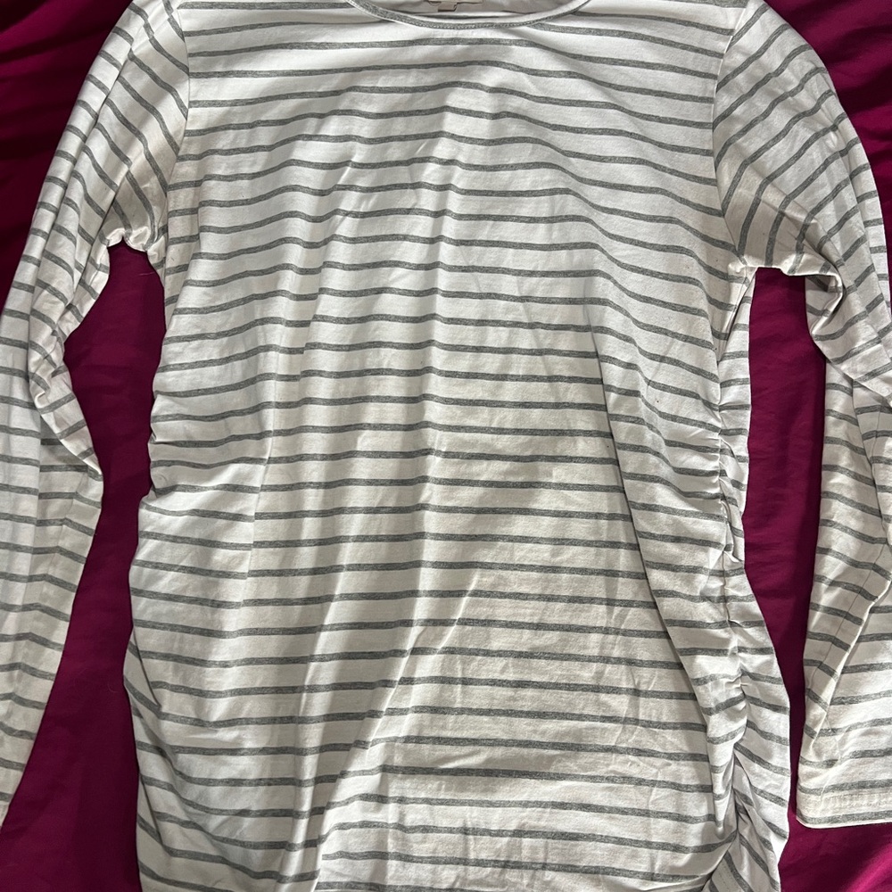 Striped Long Sleeve Top
